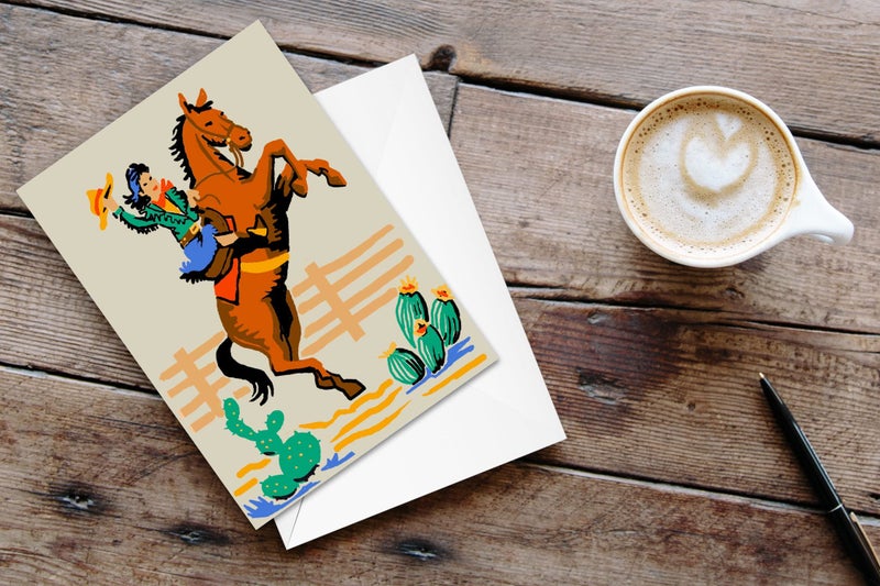 Stonehouse Collection | Cowgirl Boxed Blank Thank You Note Cards |10 Boxed Cards & Envelopes | Western Note Cards | USA Made (Standard) - Image 3